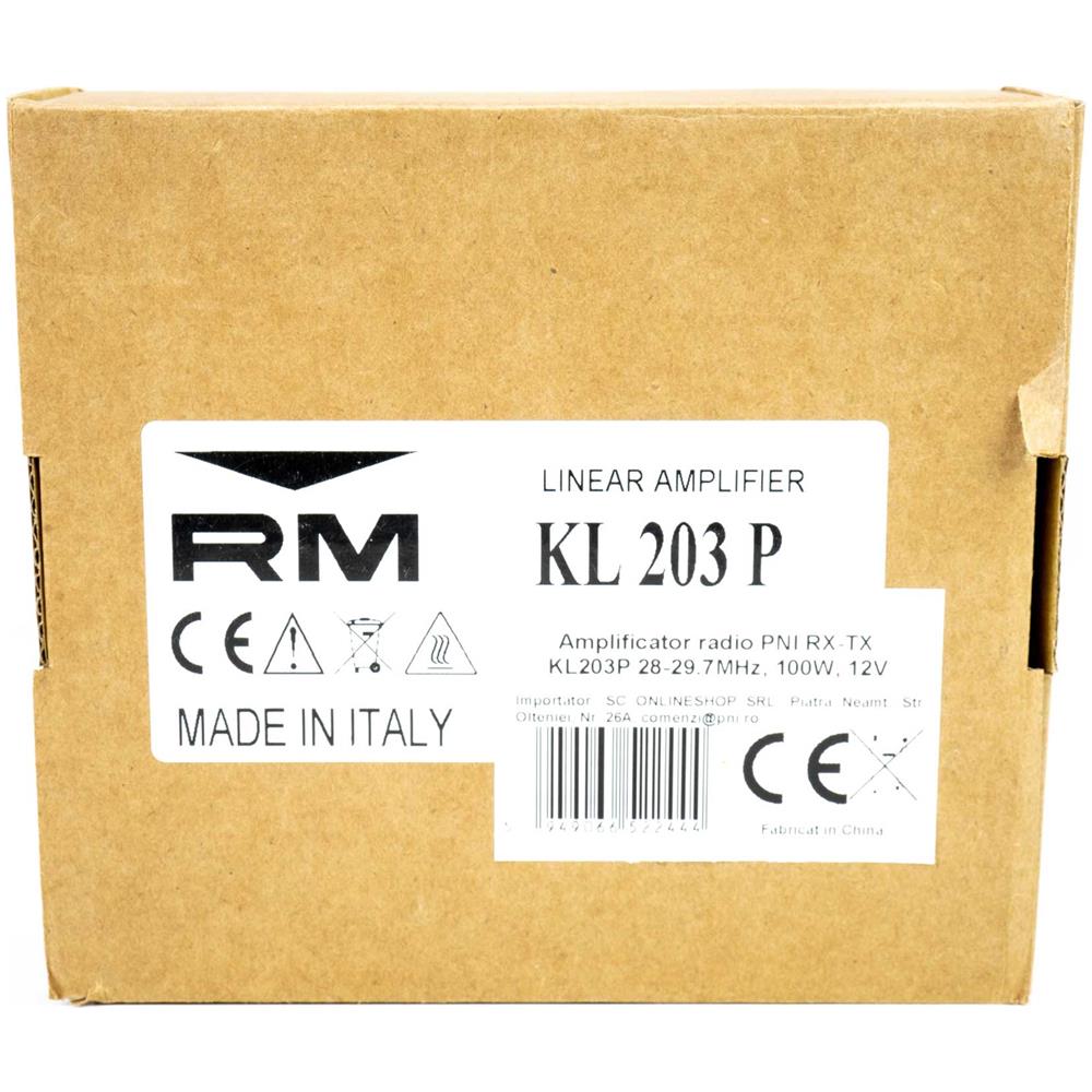 Rx-tx Kl203p Amplificatore Radio 28-29,7 Mhz, Am-fm-ssb, 100 W, 12v - Foto 6