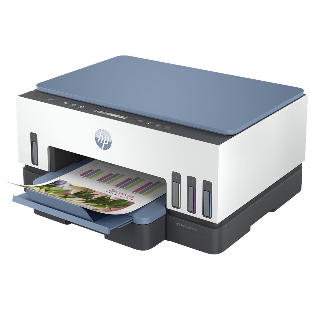 Stampante Multifunzione Smart Tank 7006 All-in-One Laser B / N Stampa Copia Scansione Fax A4 9 Ppm Wi-Fi USB - Foto 2