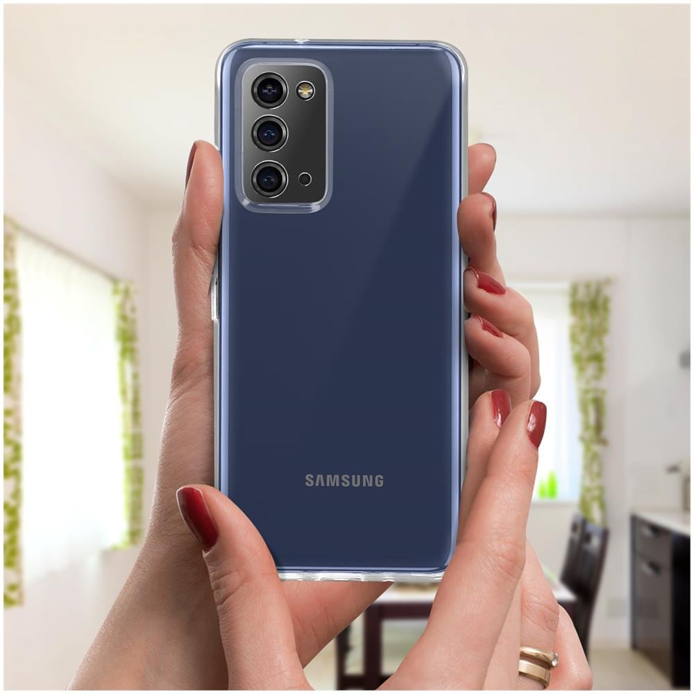 Cover Samsung Galaxy S20 Fe Posteriore Rigida + Anteriore Flessibile Trasparente - Foto 2