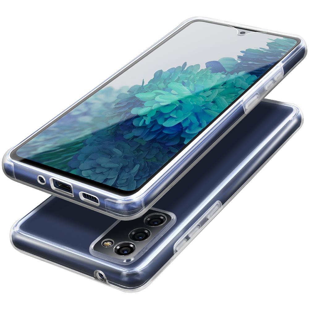 Cover Samsung Galaxy S20 Fe Posteriore Rigida + Anteriore Flessibile Trasparente - Foto 5