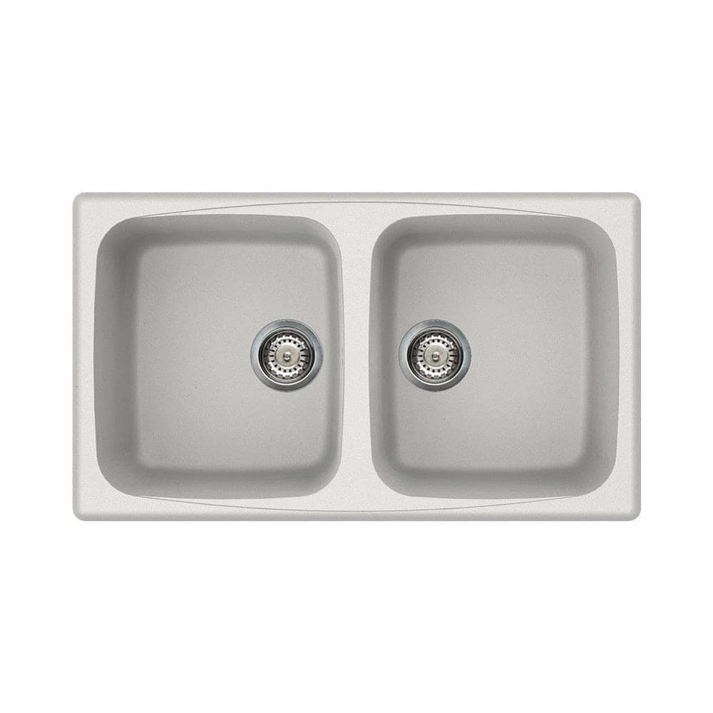 LAV. MASTER 450 86x50 2V BIANCO TITANO 68 BIANCO T - Foto 3