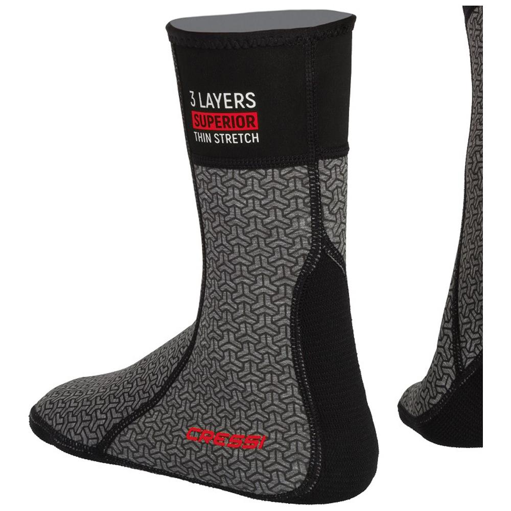 Thermal Undersuit Socks Nero L - Foto 2