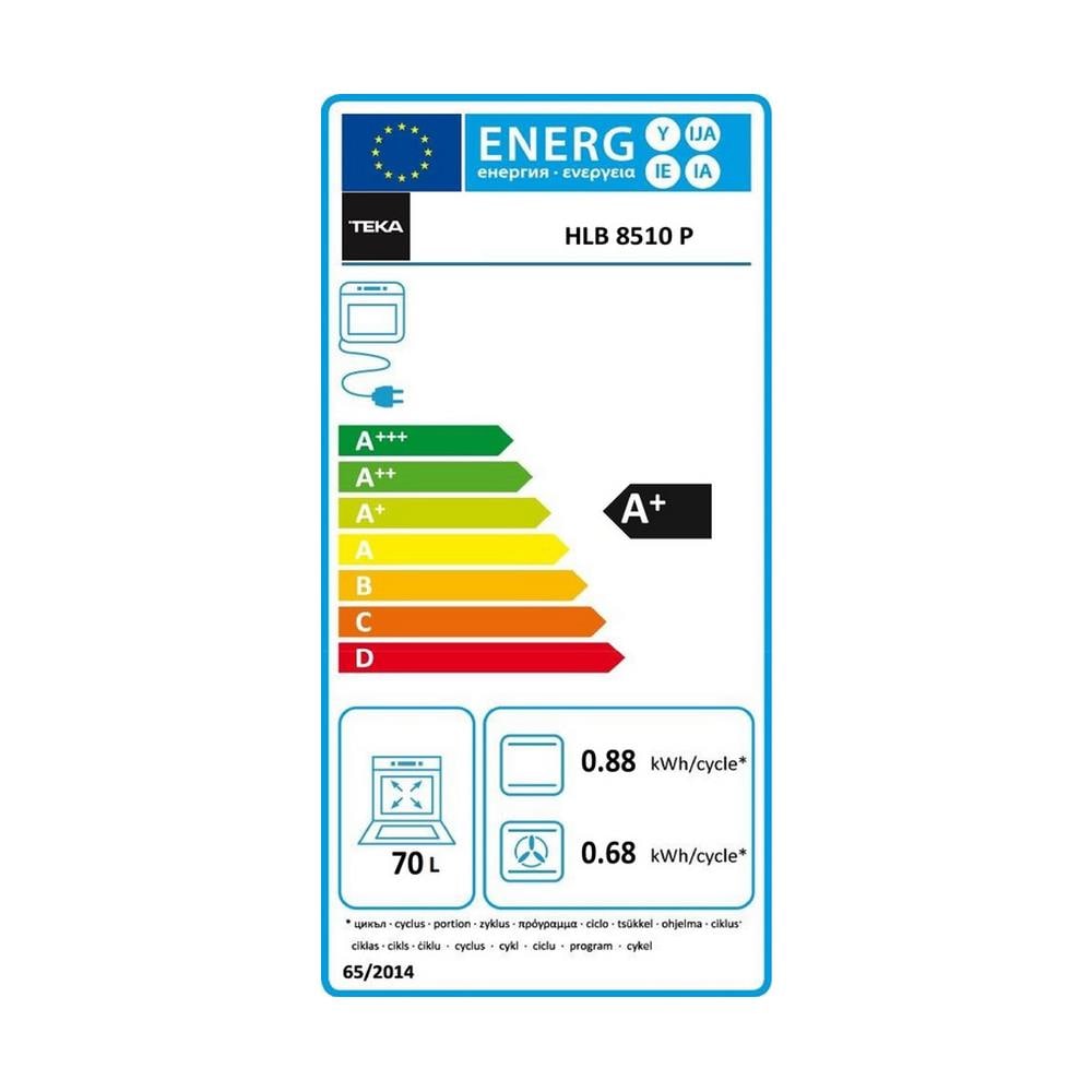 Forno Multifunzione Da Incasso 70l 60cm Nero Pirolisi - Hlb8510p - Foto 2