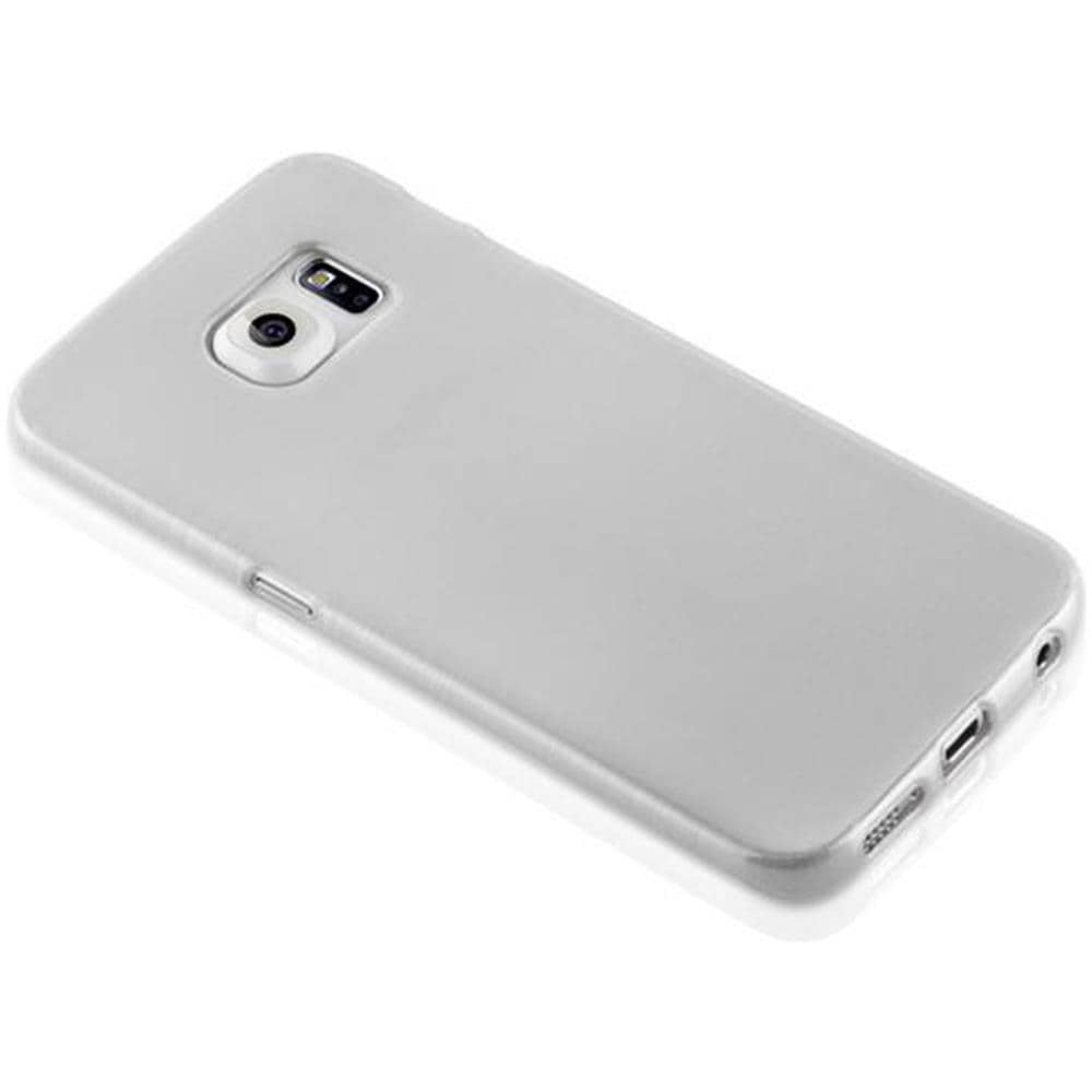 Custodia Compatibile Con Samsung Galaxy S6 Edge In Argento - Coperchio Protettivo In Silicone Tpu Flessibile Con Design Spazzolato - Foto 5