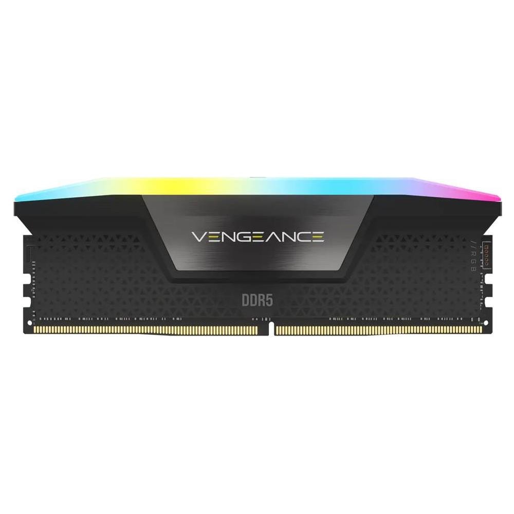 Memoria DIMM Vengeance RGB 32 GB (2 x 16 GB) DDR5 5200 MHz CL40 Colore Nero - Foto 2
