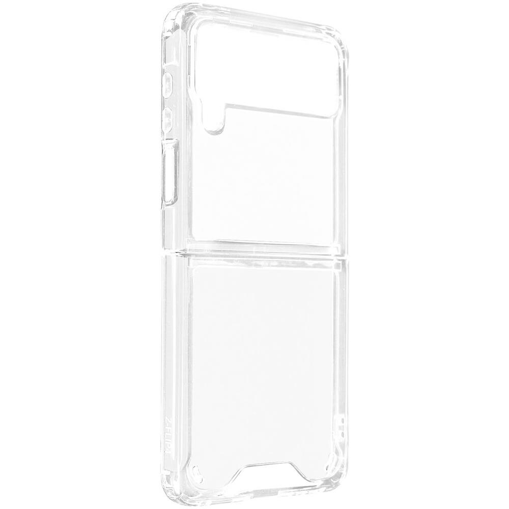 Cover Samsung Galaxy Z Flip4 Angoli Bumper Antiurto Sottile Trasparente - Foto 5