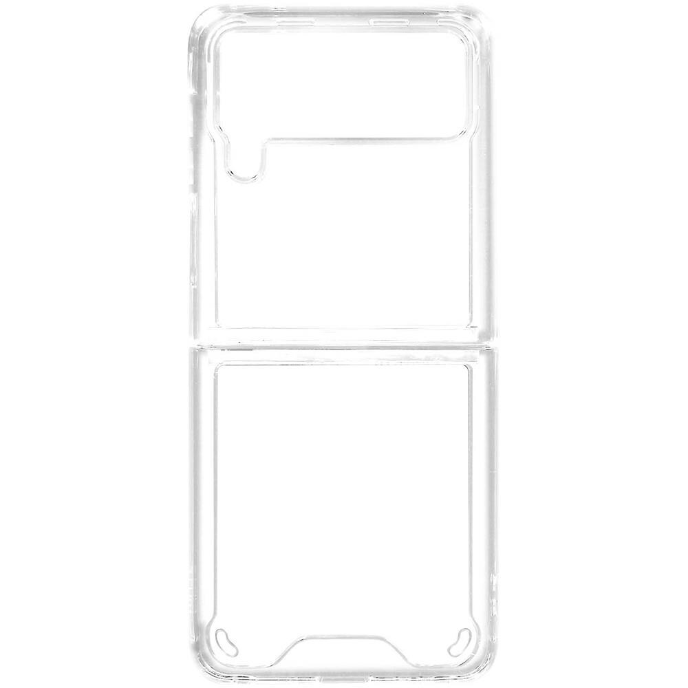 Cover Samsung Galaxy Z Flip4 Angoli Bumper Antiurto Sottile Trasparente - Foto 1