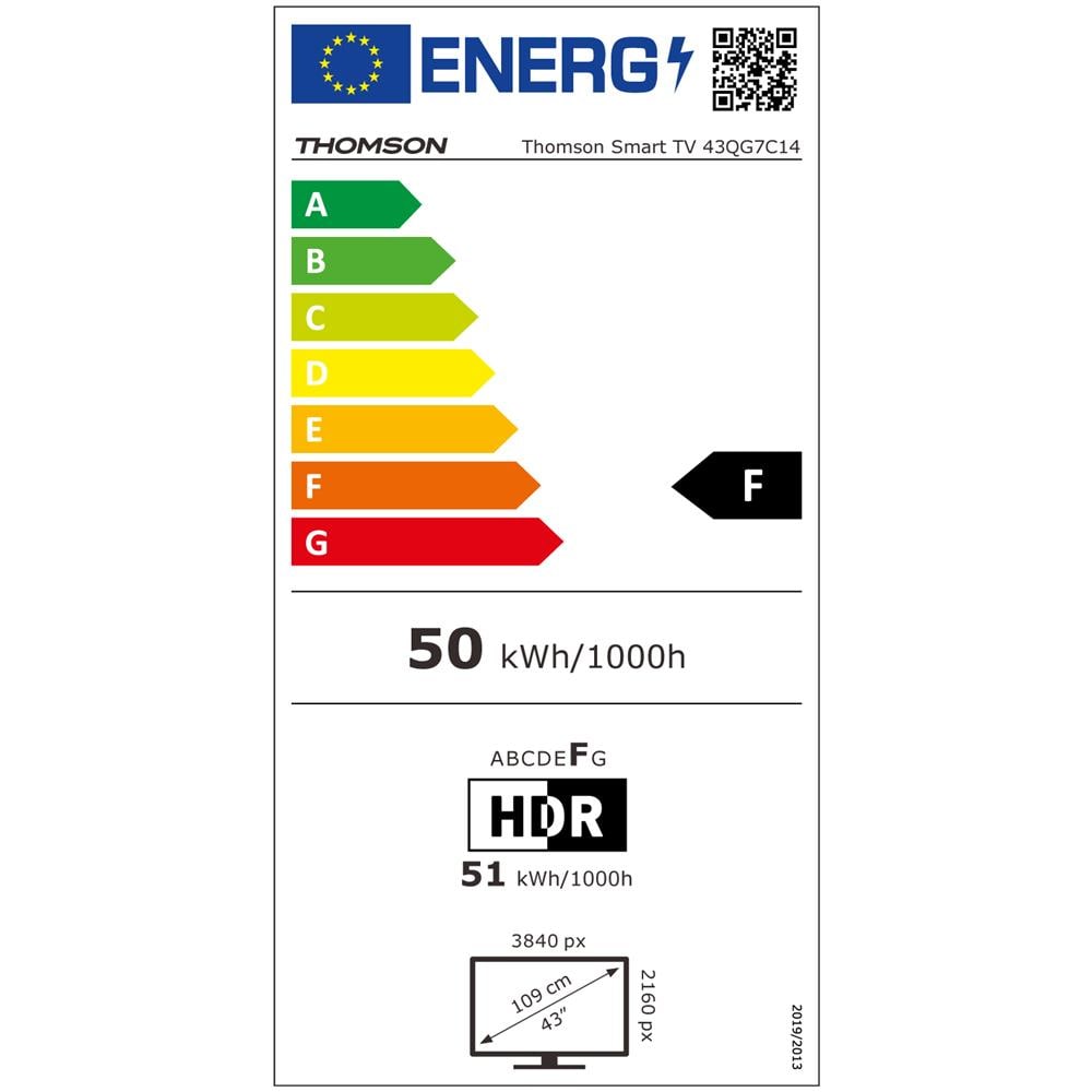 TV LED 4K Ultra HD 43" 43QG7C14 Smart TV Google TV  - Foto 2