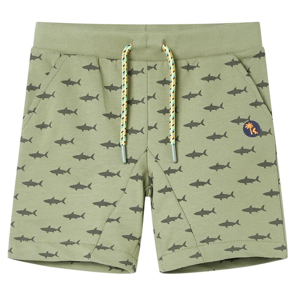 Pantaloncini per Bambini con Coulisse Cachi Chiaro 104 - Foto 1