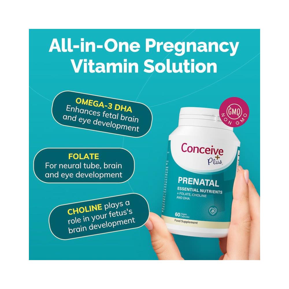 Integratore Prenatale con DHA, 60 Capsule - Foto 1