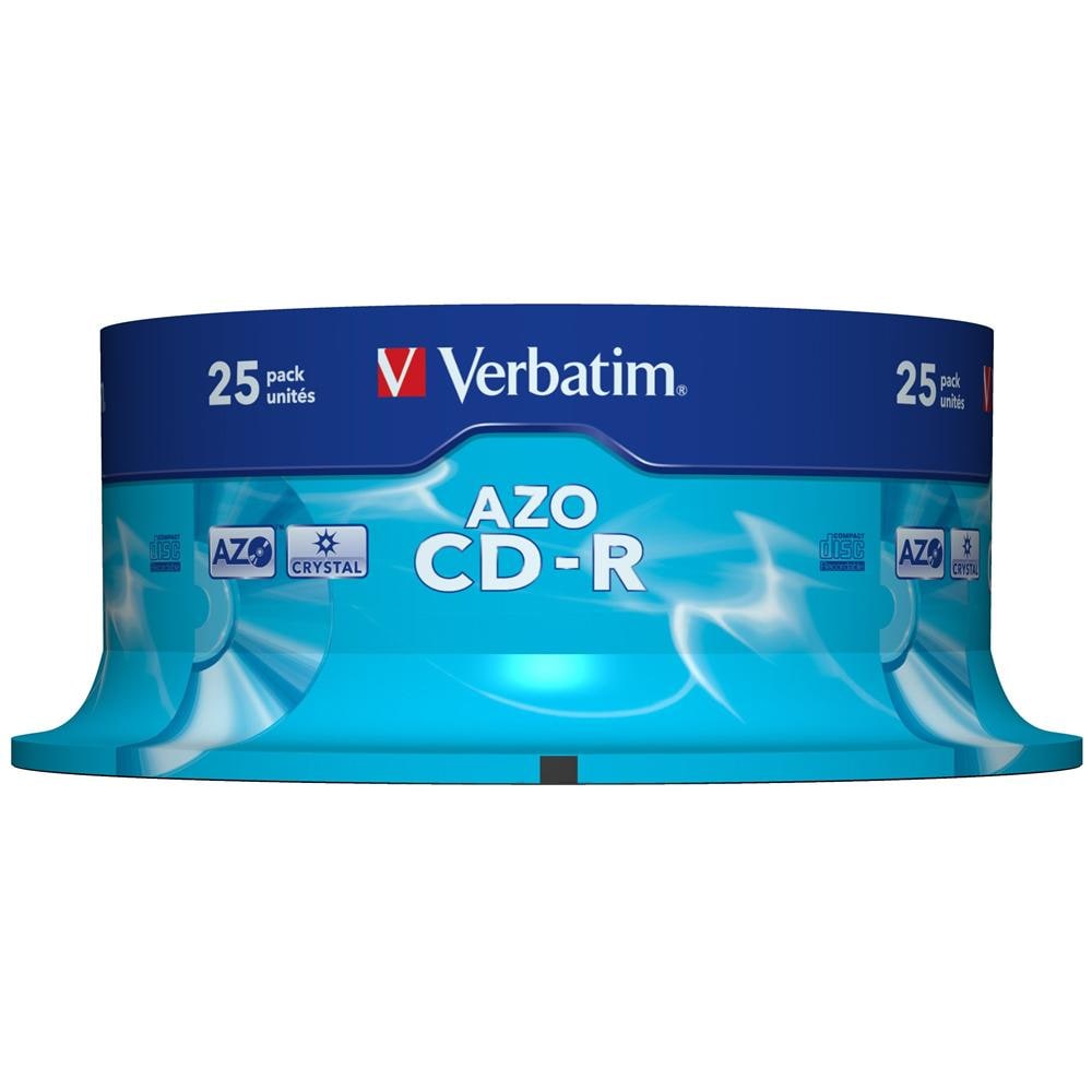 CD-R Super AZO 48x 700MB Spindle 25pz - Crystal - Foto 2