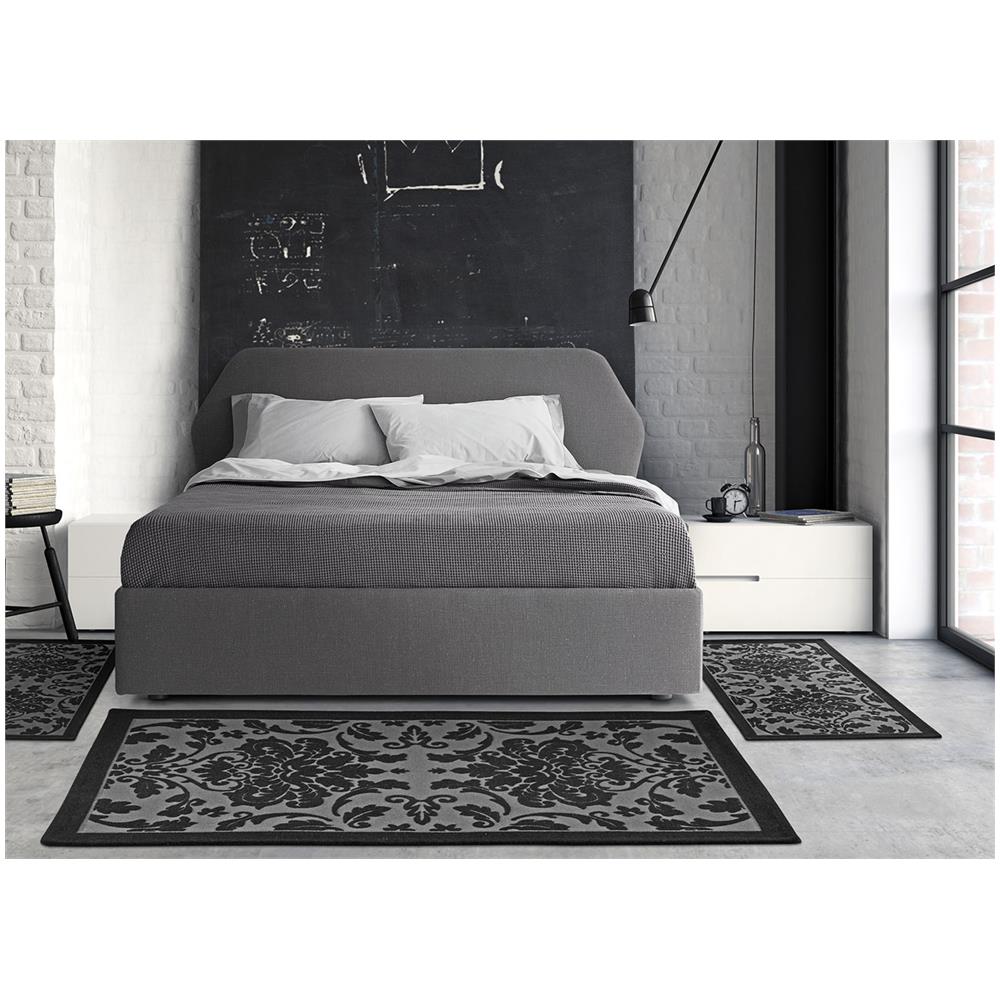 Tappeto Da Camera E Da Salotto Antiscivolo Disegno Grecale By Suardi 85x150 Tortora - Foto 2