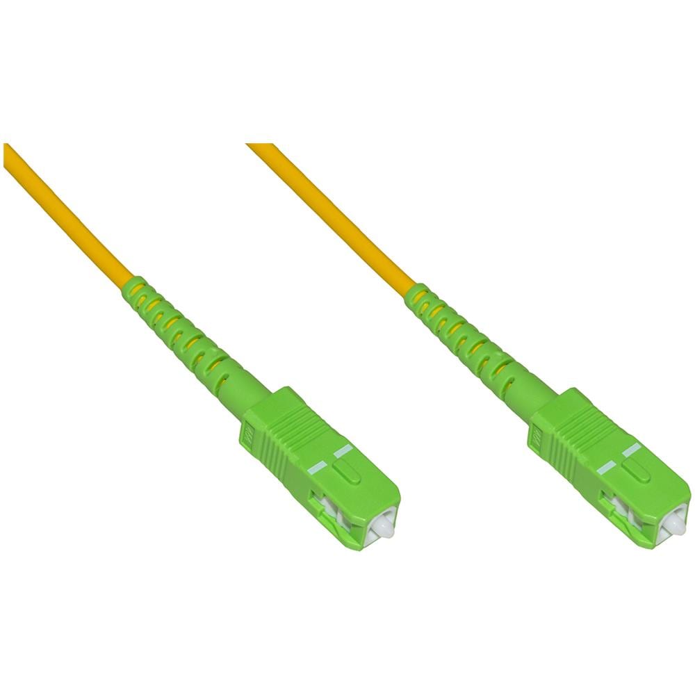 ver Cavo Fibra Ottica Apc Sc A Apc Sc Singlemode Simplex Mt. 3 - Foto 4