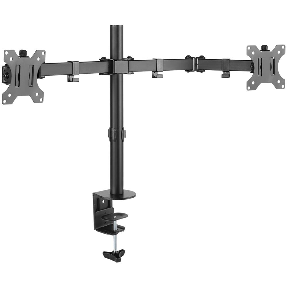 Supporto Da Scrivania Per 2 Monitor 13-32'' A Morsetto - Foto 1
