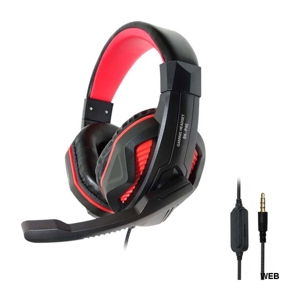 WEB WORLD ELECTRONIC BUSINESS - Cuffie Da Gaming Con Microfono 1.2m P40  Vari Colori - ePRICE