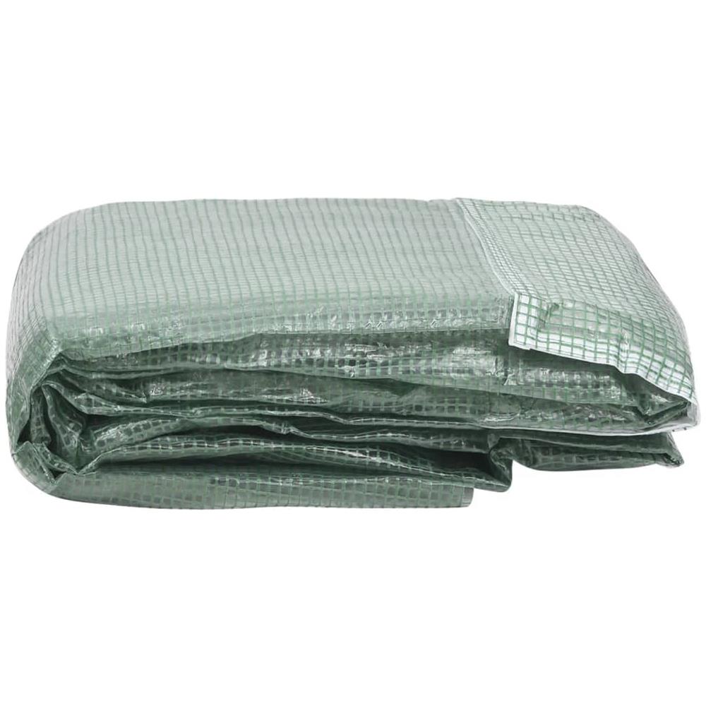 Telo di Ricambio per Serra (4,5 m²) 300x150x200 cm Verde - Foto 4