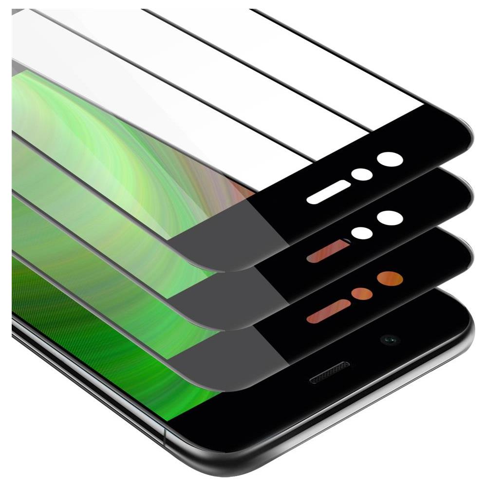 3x Pellicola Armatura A Schermo Intero Compatibile Con Huawei Nova 2 In Trasparente Con Nero - 3x Vetro Temperato (tempered) Di Protezione Del Display In Durezza 9h Con 3d Touch - Foto 1