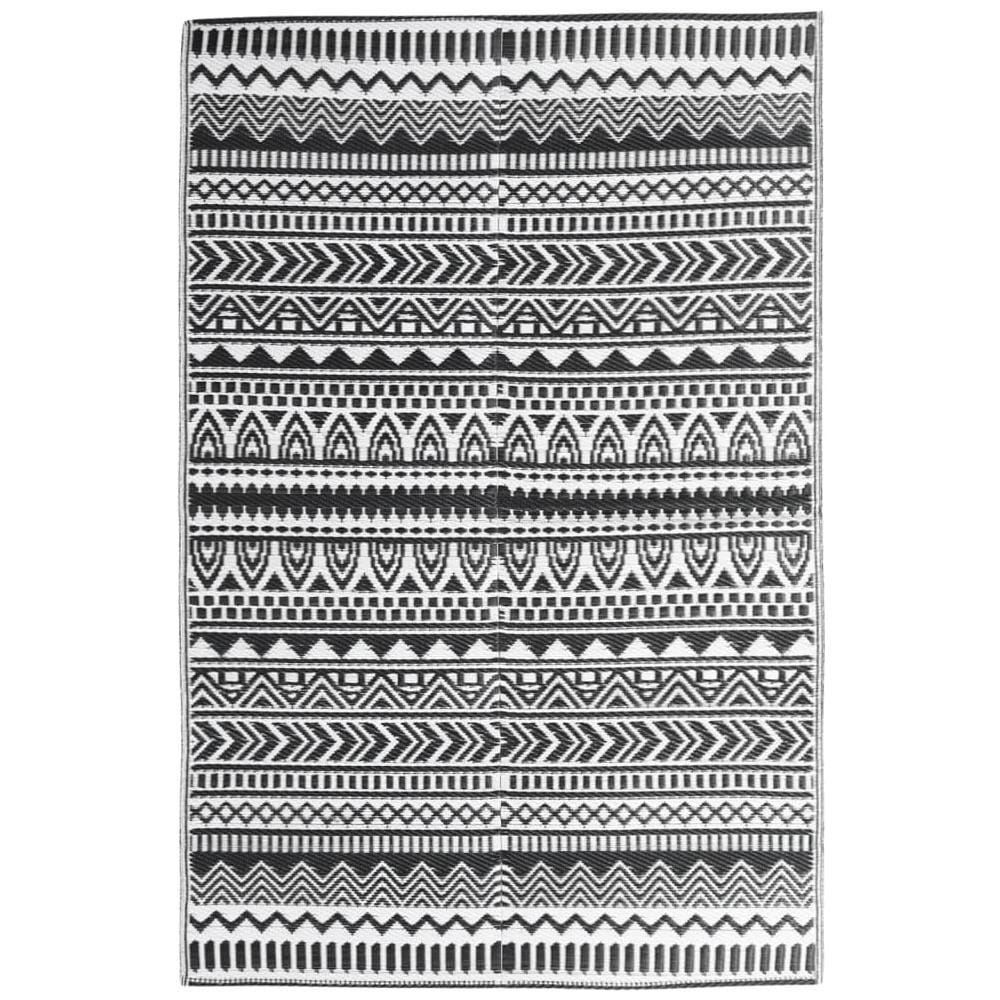 Tappeto Da Esterni Nero 140x200 Cm In Pp - Foto 1