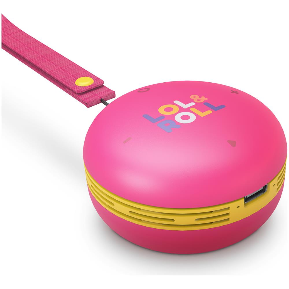 Altoparlante Portatile Bluetooth Per I Bambini Lol&roll Pop Kids Speaker, Detachable Lanyard - Foto 2