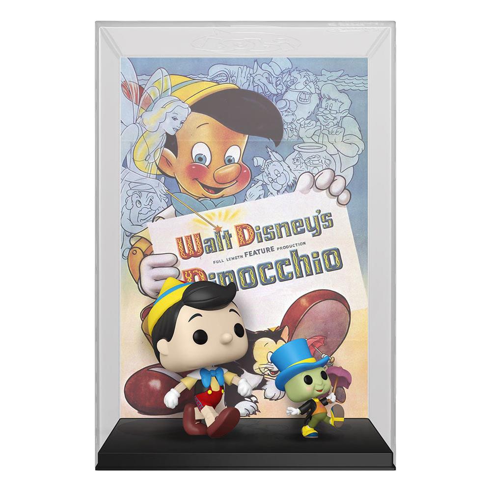 Disney Pop! Movie Poster & Figure Pinocchio 9 Cm - Foto 1