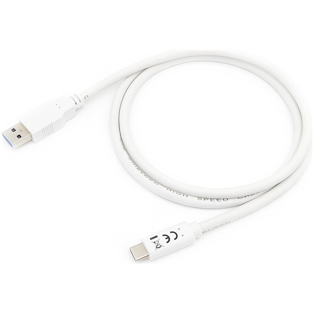 128363 cavo USB 1 m USB 3.2 Gen 1 (3.1 Gen 1) USB A USB C Bianco - Foto 2