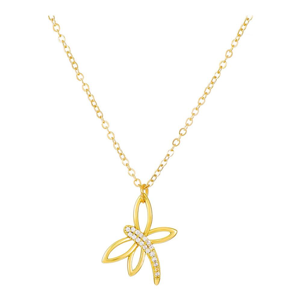 Collana Con Libellula Gold - Foto 1