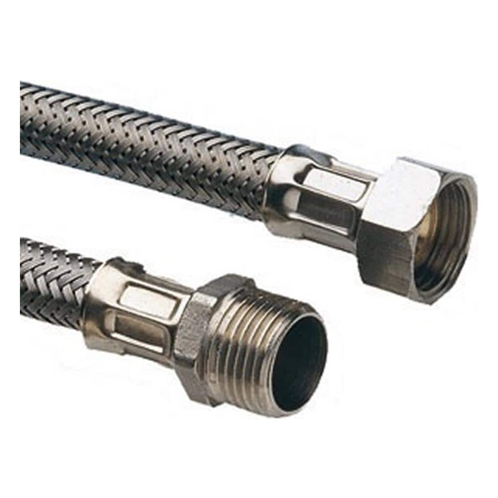 Flessibile In Acciaio Inox Aisi 304 Cm 30 M 3/8 F 3/8 - Foto 1
