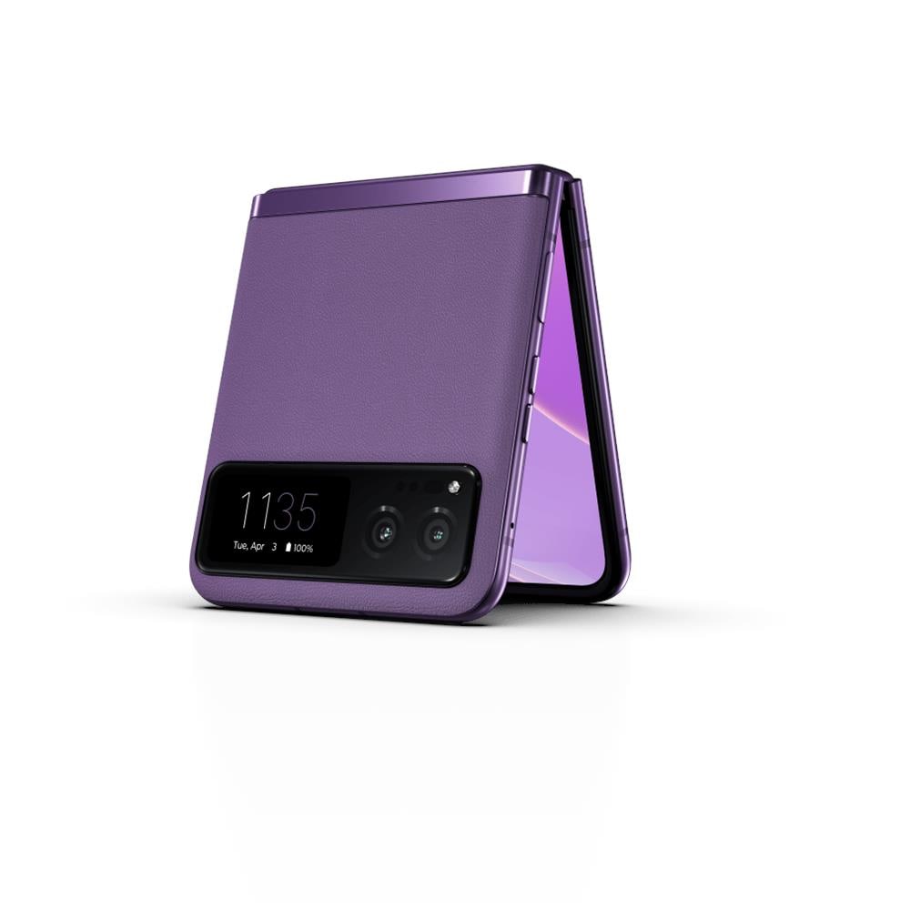 RAZR 40 5G 256GB 8GB Ram Dual Sim Display 6.9" OLED Slot Nano SD Fotocamera 64 Mpx Android 13 Summer Lilac - Foto 2