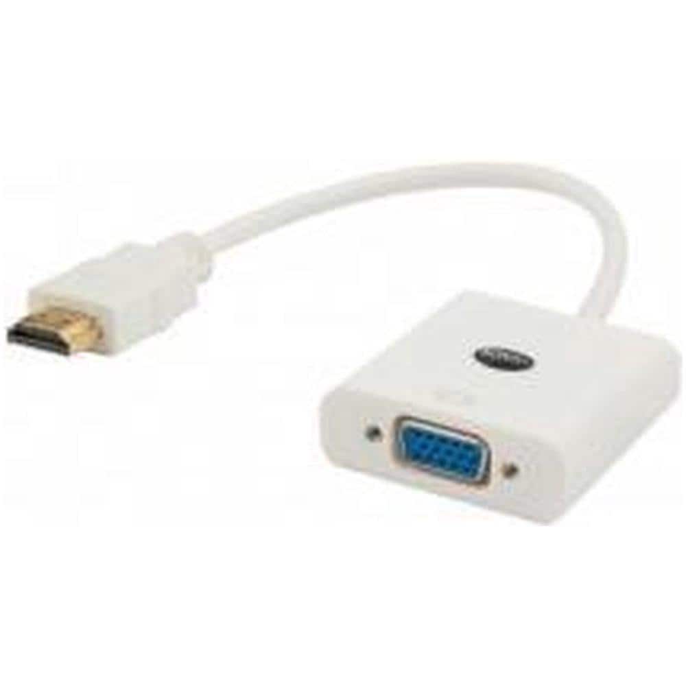 Adattatore Cavo Video Savio Cl-27b Hdmi Tipo A (standard) Vga (d-sub) Bianco - Foto 1