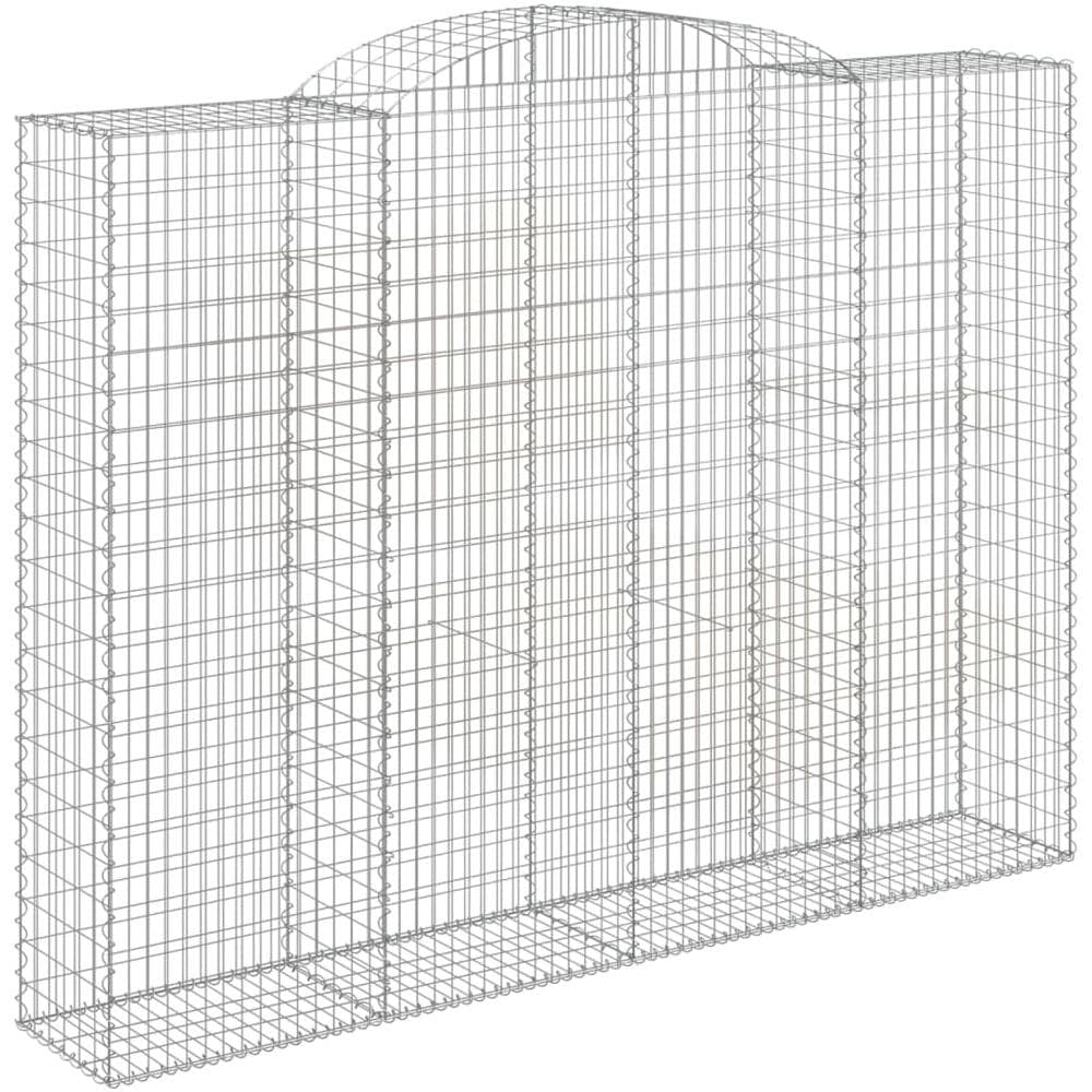 Cesti Gabbioni Ad Arco 4 Pz 300x50x220/240 Cm Ferro Zincato - Foto 3