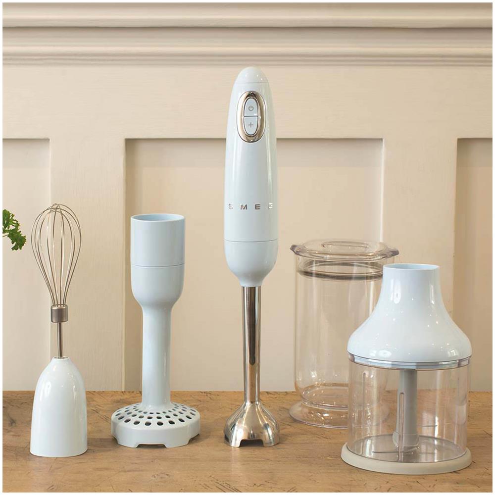 Frullatore ad Immersione 50's Style Acciaio Inox Azzurro - Foto 6