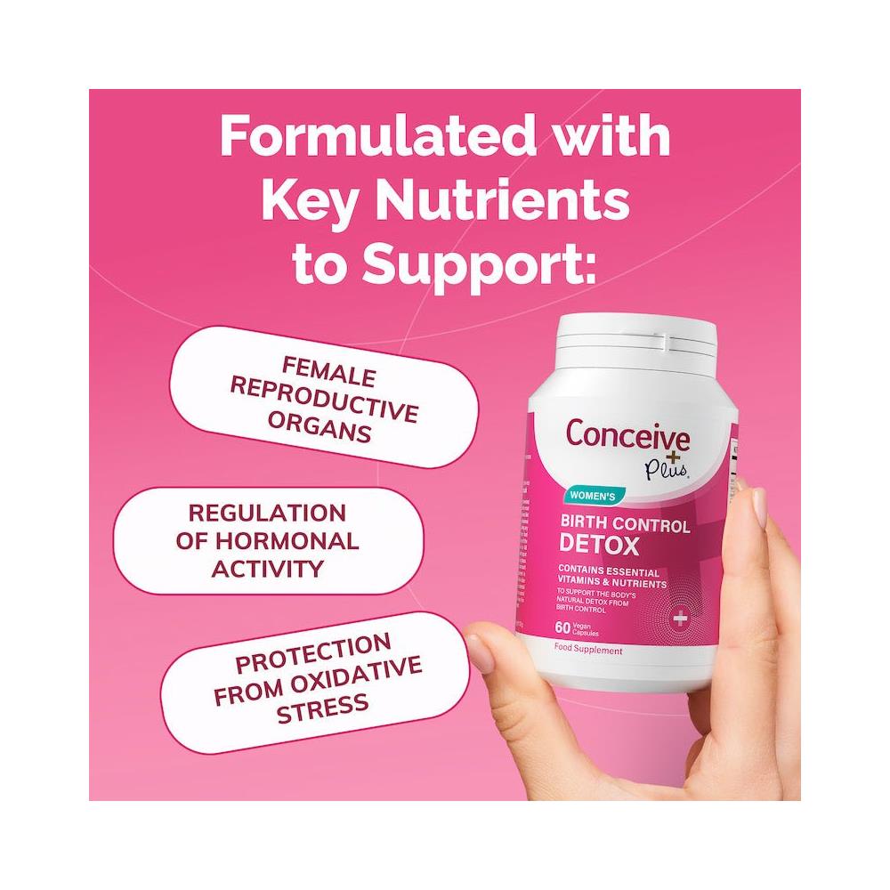 Disintossicazione Naturale Dopo i Contraccettivi, 60 Capsule - Foto 1