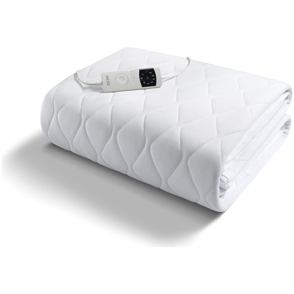 Scaldasonno Maxi Adapto Plus, Singolo 195x90 cm, Coprimaterasso riscaldato, Tessuto Anallergico trapuntato, Caldo Subito, Tecnologia Brevettata Adapto Plus, Sistema Sicurezza ElectroBlock, Bassi consumi, 6 Temperature, Autospegnimento 1, 3, 9 ore - Foto 2