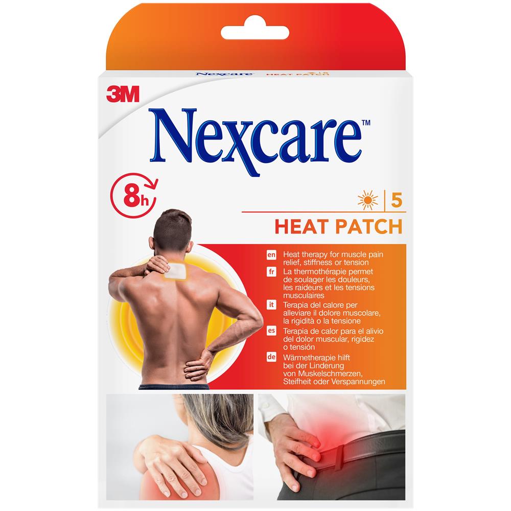 Cerotto Riscaldante Nexcare Heat Patch 5 Pezzi - Foto 1