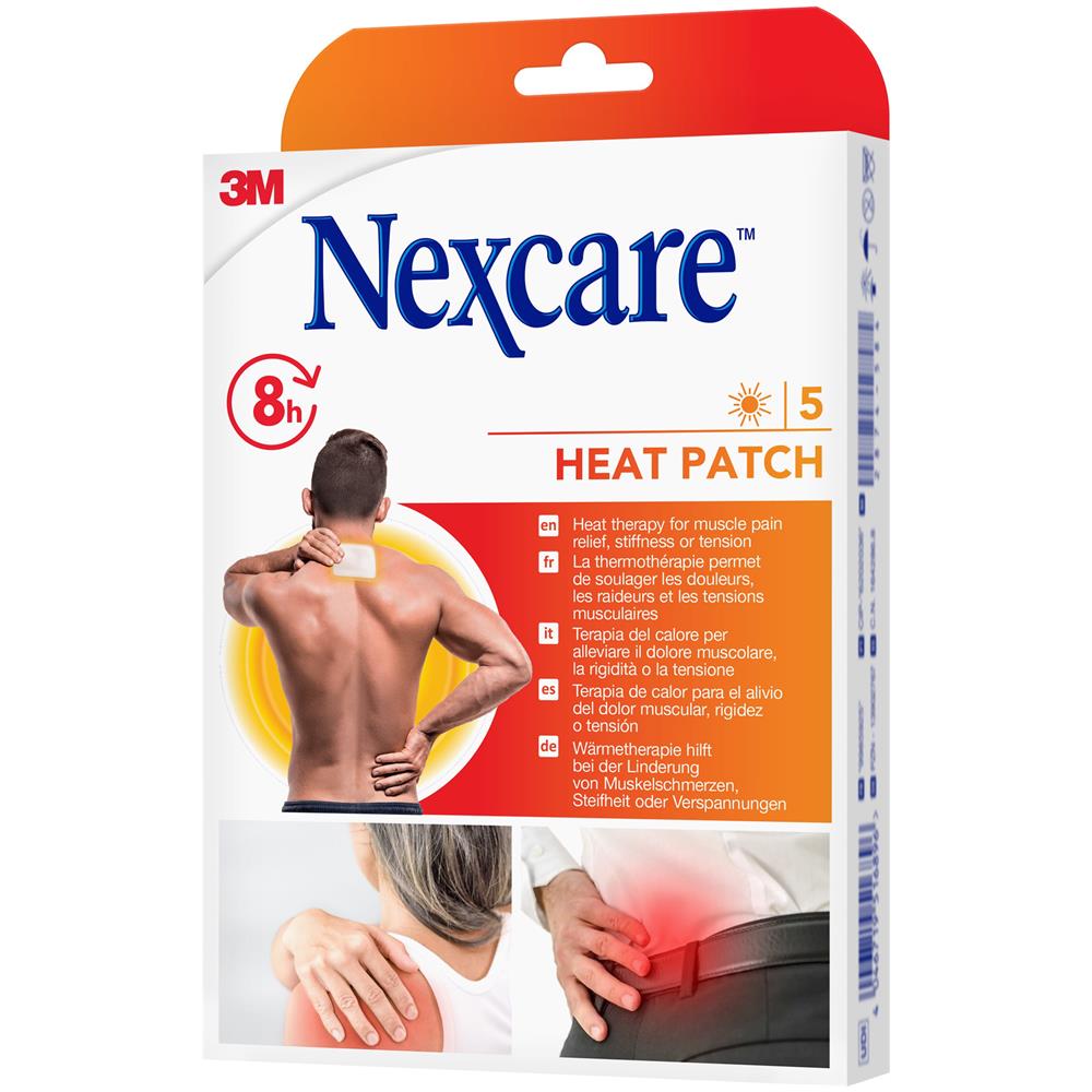 Cerotto Riscaldante Nexcare Heat Patch 5 Pezzi - Foto 2
