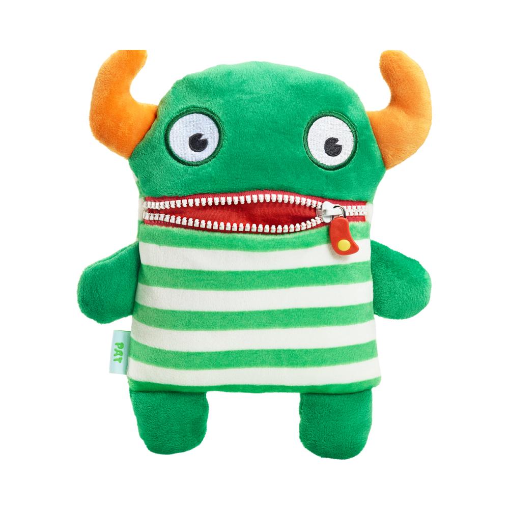 Pat Mostro Felpato Verde, Arancione, Bianco - Foto 1