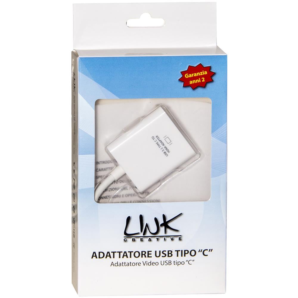 ADATTATORE USB TIPO C MASCHIO - HDMI FEMMINA - Foto 4