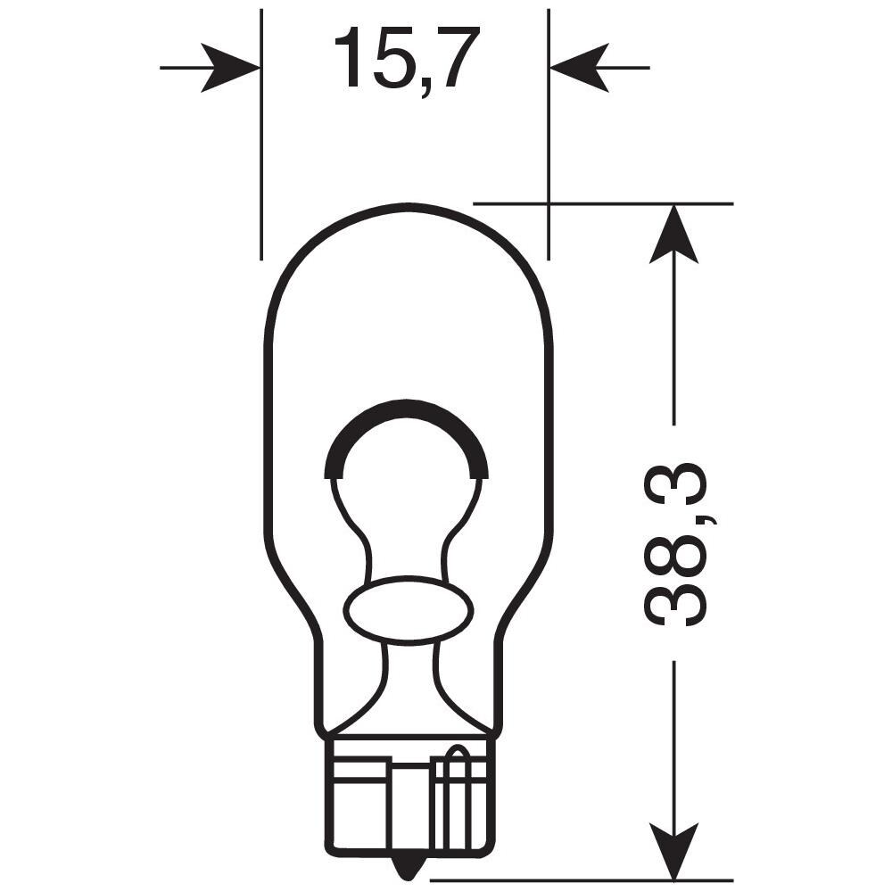 Cp. lamp. W16w Blu-xe - Foto 7