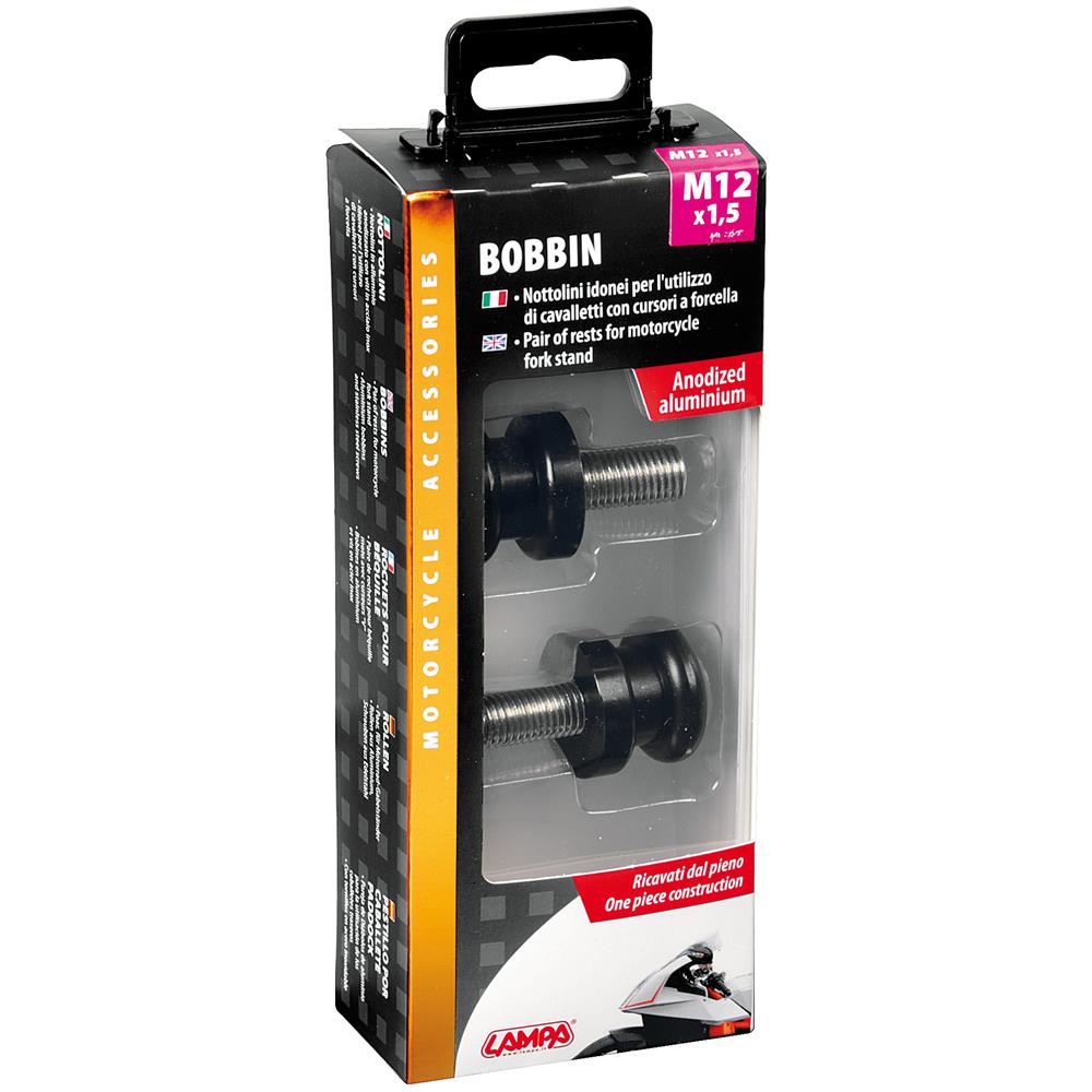 90649 Coppia Supporti Cavalletto M12x1,50 Mm - Foto 2