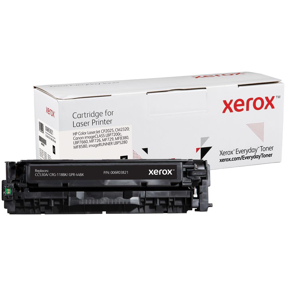 TONER - Everyday Nero con HP 304A (CC530A / CRG-118BK / GPR-44BK) - Foto 1