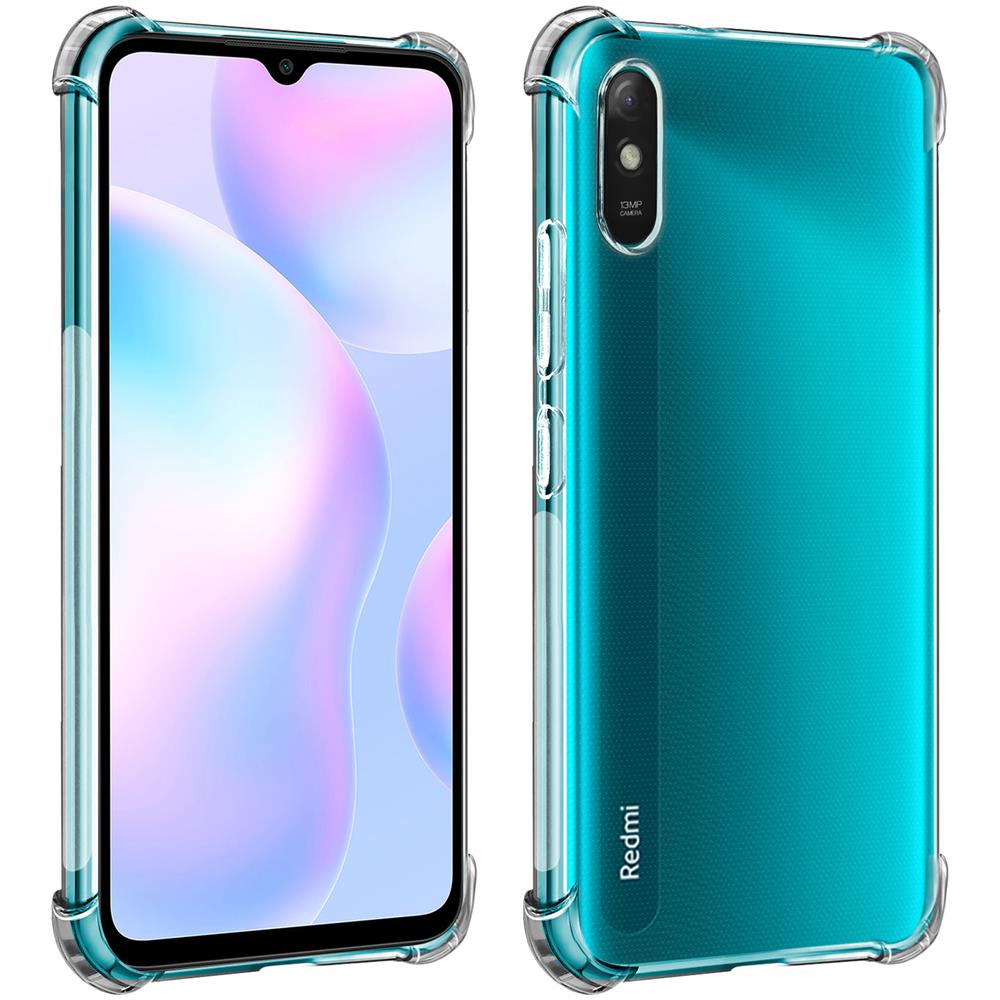 Cover Xiaomi Redmi 9a / 9at Silicone Bumper Resistente Trasparente - - Foto 1