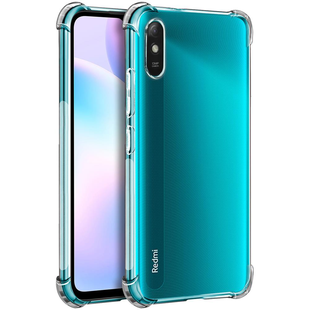 Cover Xiaomi Redmi 9a / 9at Silicone Bumper Resistente Trasparente - - Foto 5