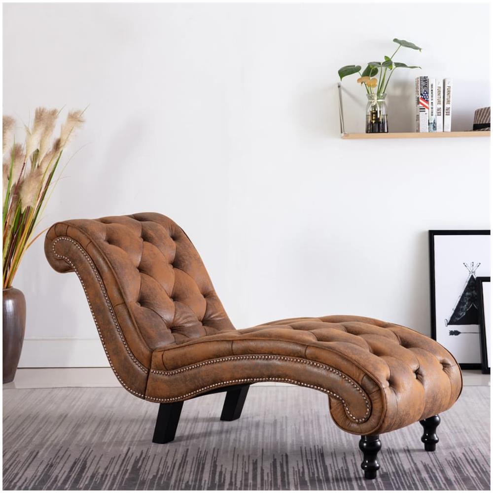 Cislonga Marrone In Similpelle Scamosciata - Foto 1