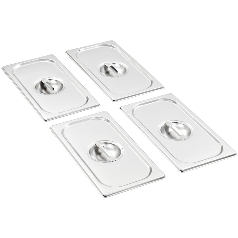 Coperchi per Teglie GN 1/3 4 pz in Acciaio Inox - Foto 1
