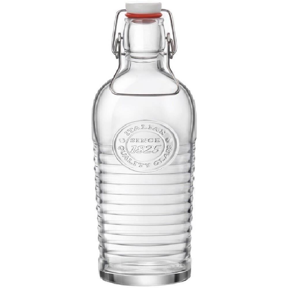 Bottiglia Trasparente, Vetro 1,2 L - Foto 3