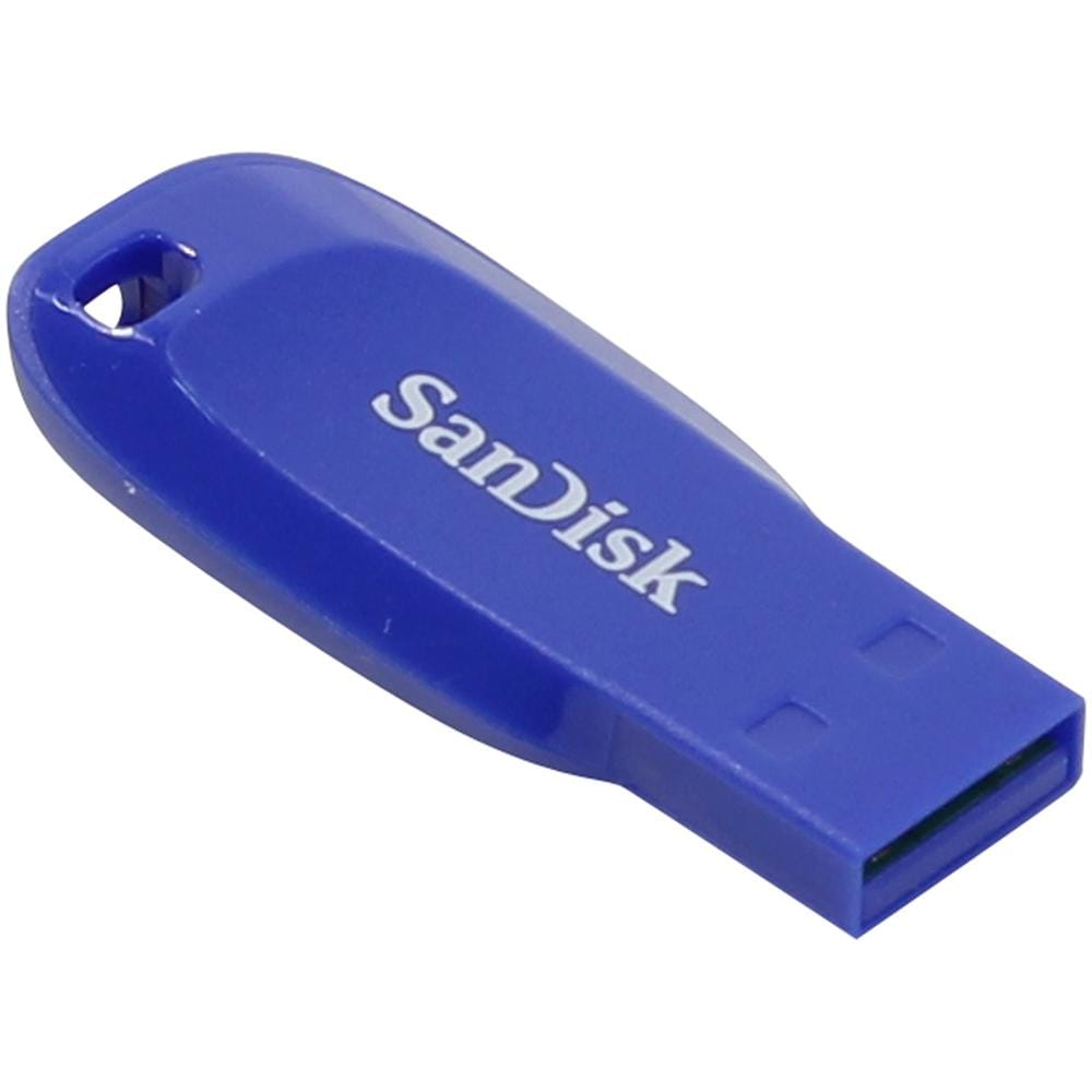 Cruzer Blade 32 GB, USB 2.0, Type-A, Senza coperchio, Blu, Blister - Foto 1