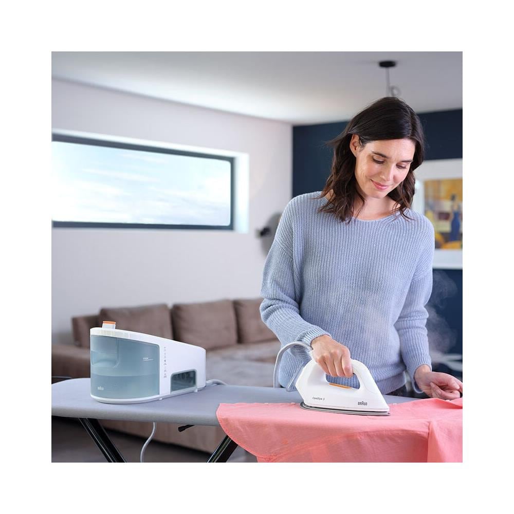 CareStyle 3 Ferro da Stiro con Caldaia Continua Potenza 2400 Watt Colore Bianco - Foto 4