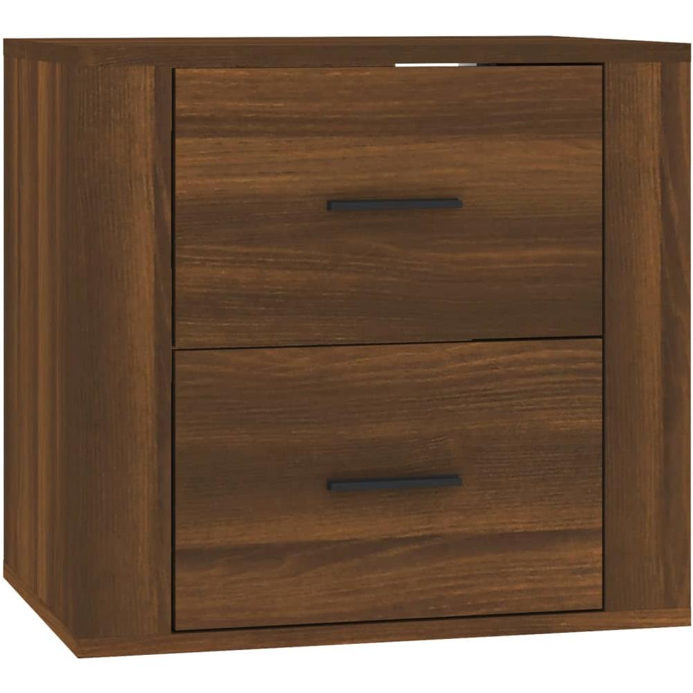Comodino A Muro Rovere Marrone 50x36x47 Cm - Foto 2