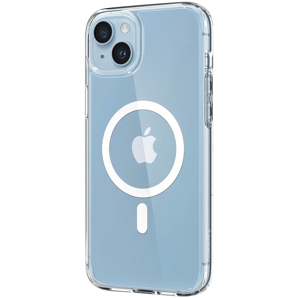Cover Ibrida Per Iphone 14 Compatibile Magsafe Spigen Ultra Hybrid Magfit - Foto 5