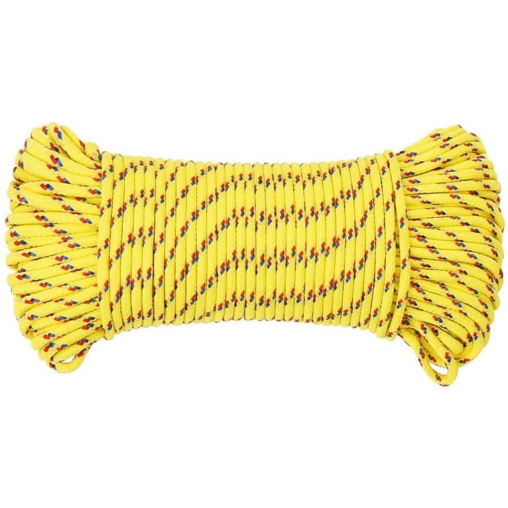 Corda Nautica Gialla 4 Mm 250 M In Polipropilene - Foto 3